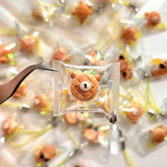 Animal Bakery | Handmade Bread Shaker Phone Charm Keychain