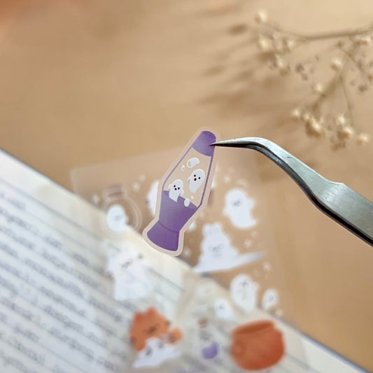 Ghost Season | Matte Semi-Transparent Sticker Sheet