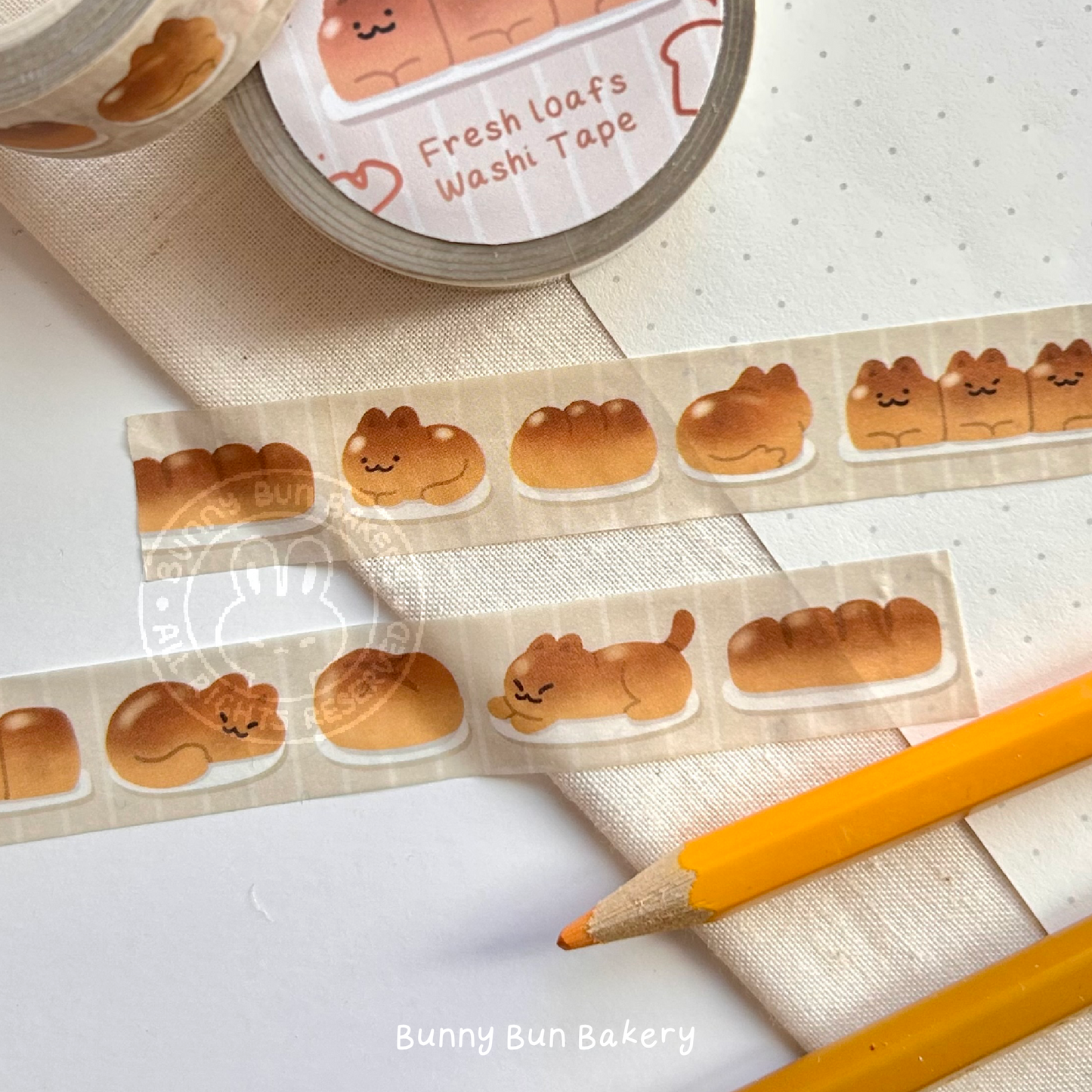 Fresh Loafs Washi Tape