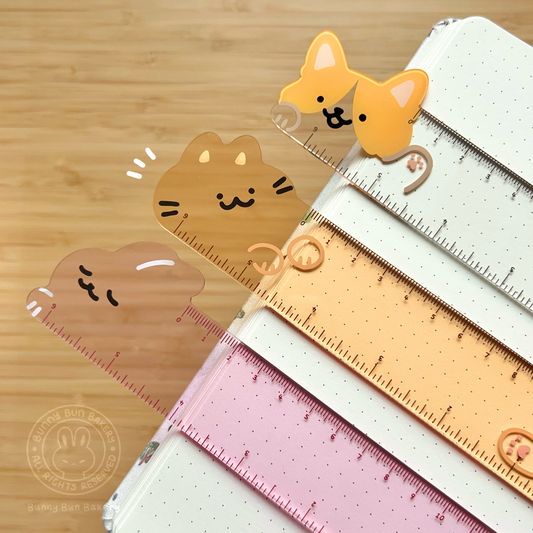 Pawfect Precision Acrylic Ruler