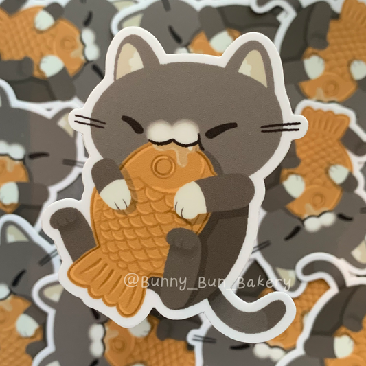 Foodie Kitties | Glossy Vinyl Stickers