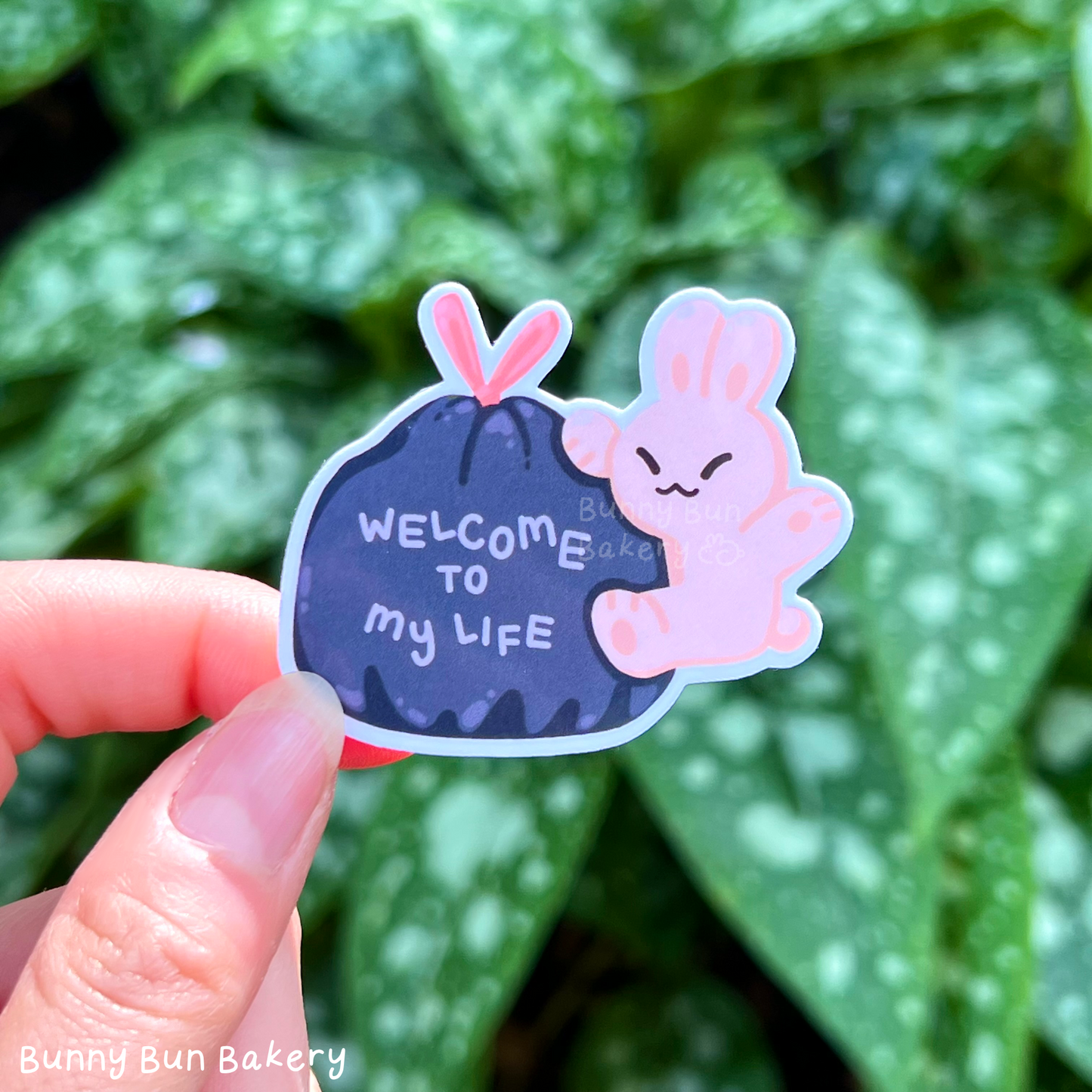 Chaotic Bunnies | Glossy Vinyl Stickers