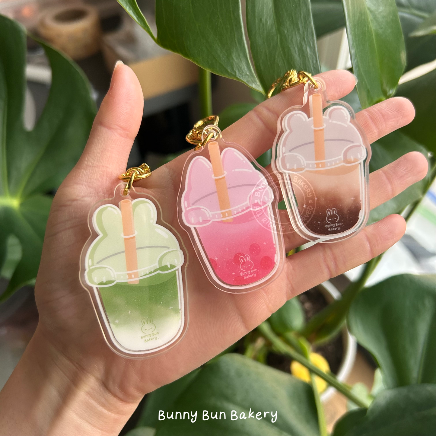 Sweet Refreshment Trio Shaker Keychain
