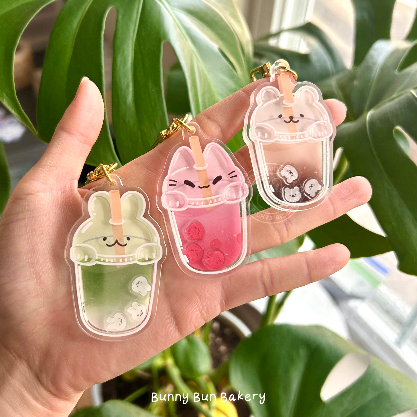 Sweet Refreshment Trio Shaker Keychain