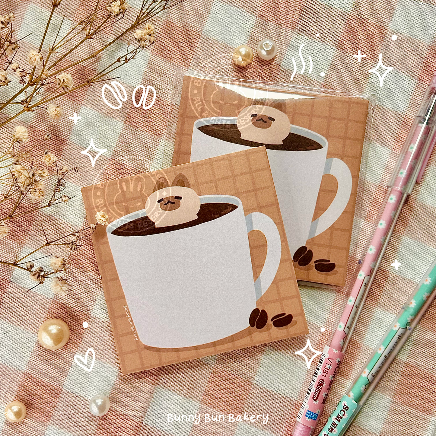 Silly Kitty Cats Sticky Notes