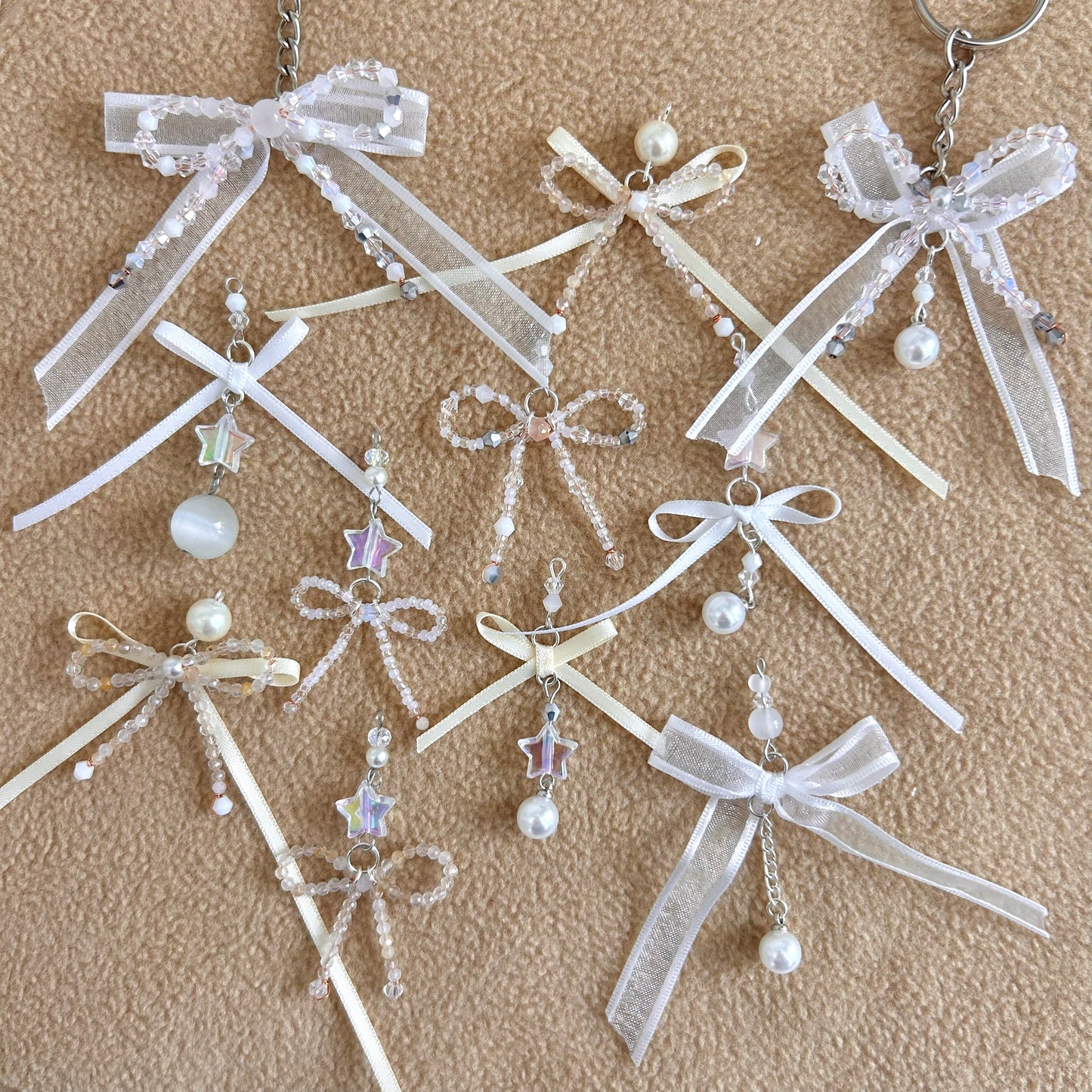Ribbons and Gems | Handmade Bow Charms