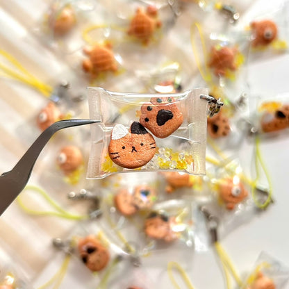 Animal Bakery | Handmade Bread Shaker Phone Charm Keychain