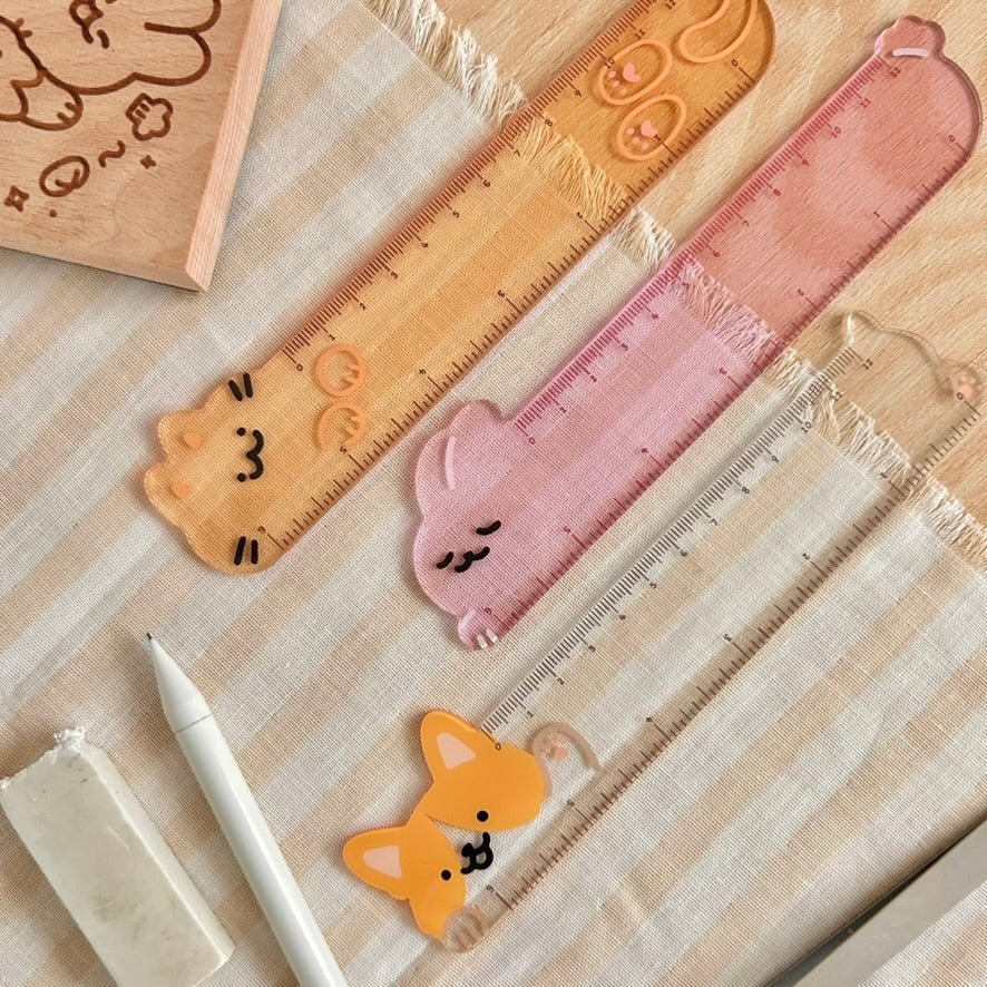 Pawfect Precision Acrylic Ruler