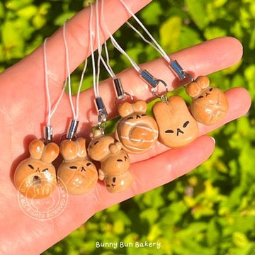 Freshly Baked Buns | Handmade Clay Phone Charm