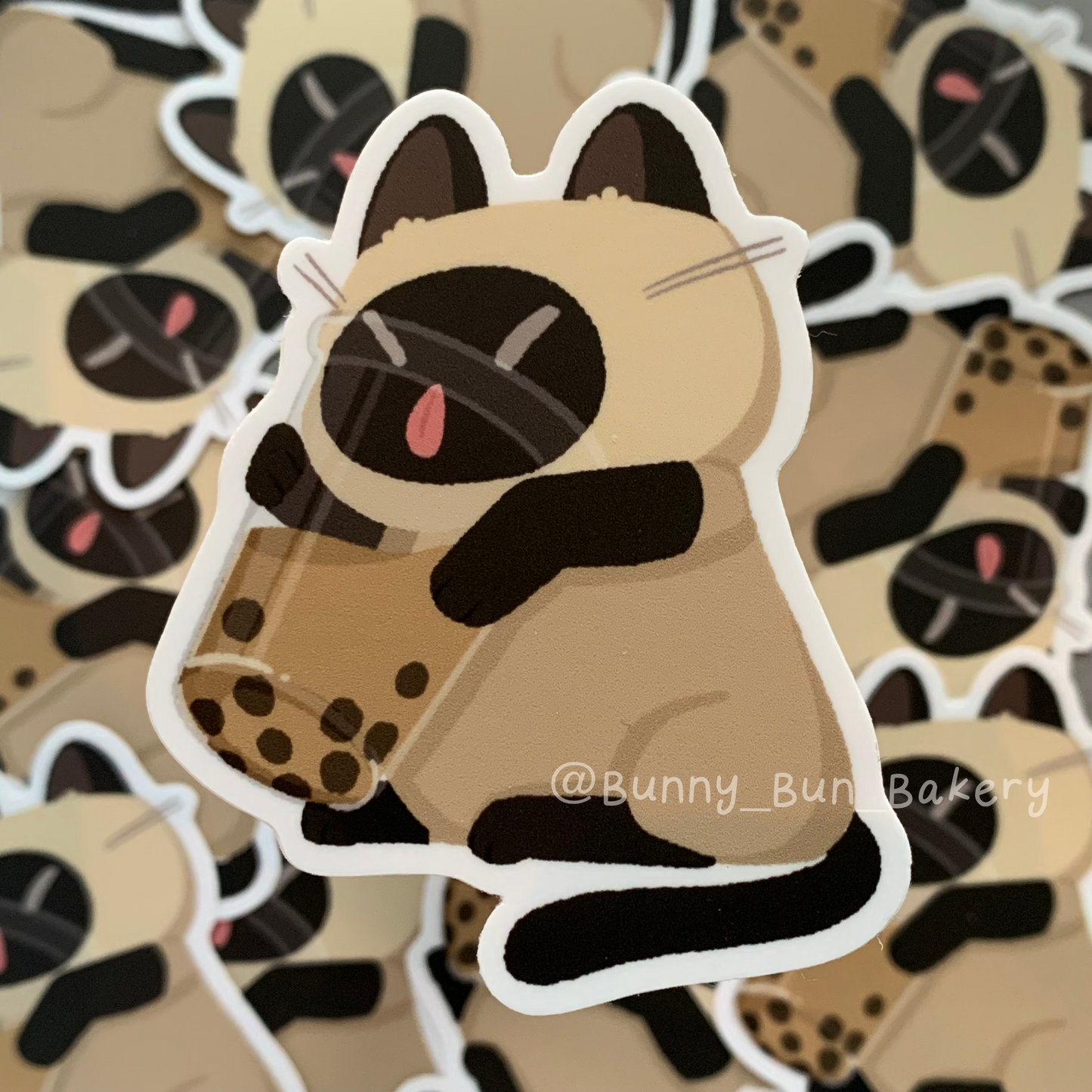 Foodie Kitties | Glossy Vinyl Stickers