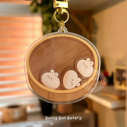 Bunny Bao Bao Shaker Keychain