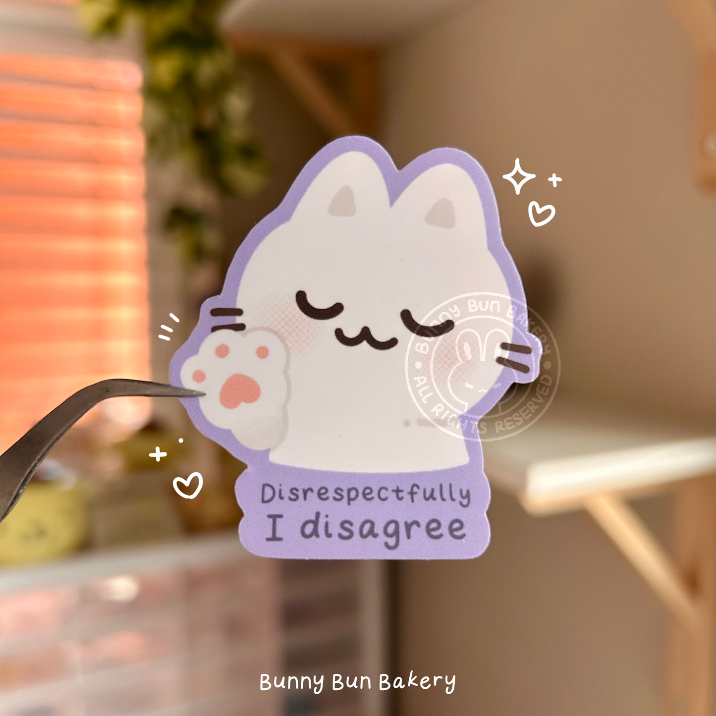 Chaotic Kitties Matte Vinyl Stickers