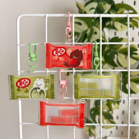 KitCat | acrylic shaker keychain