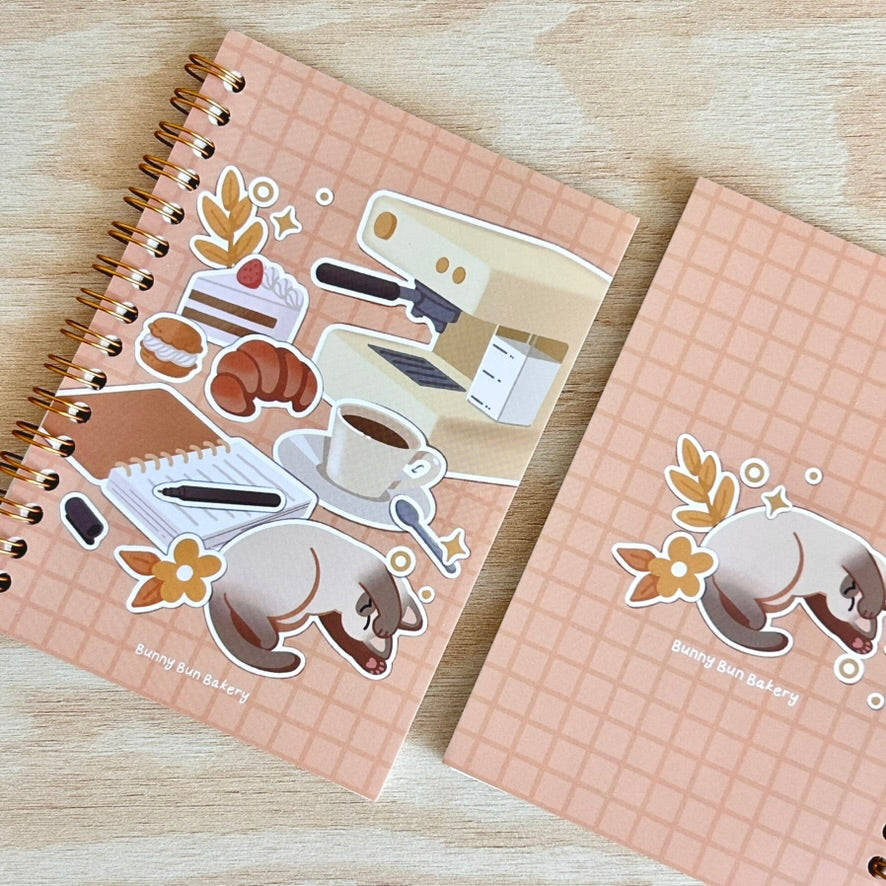 Cafe Sticker Sesh | A5 Stickerbook + A6 Travel Size
