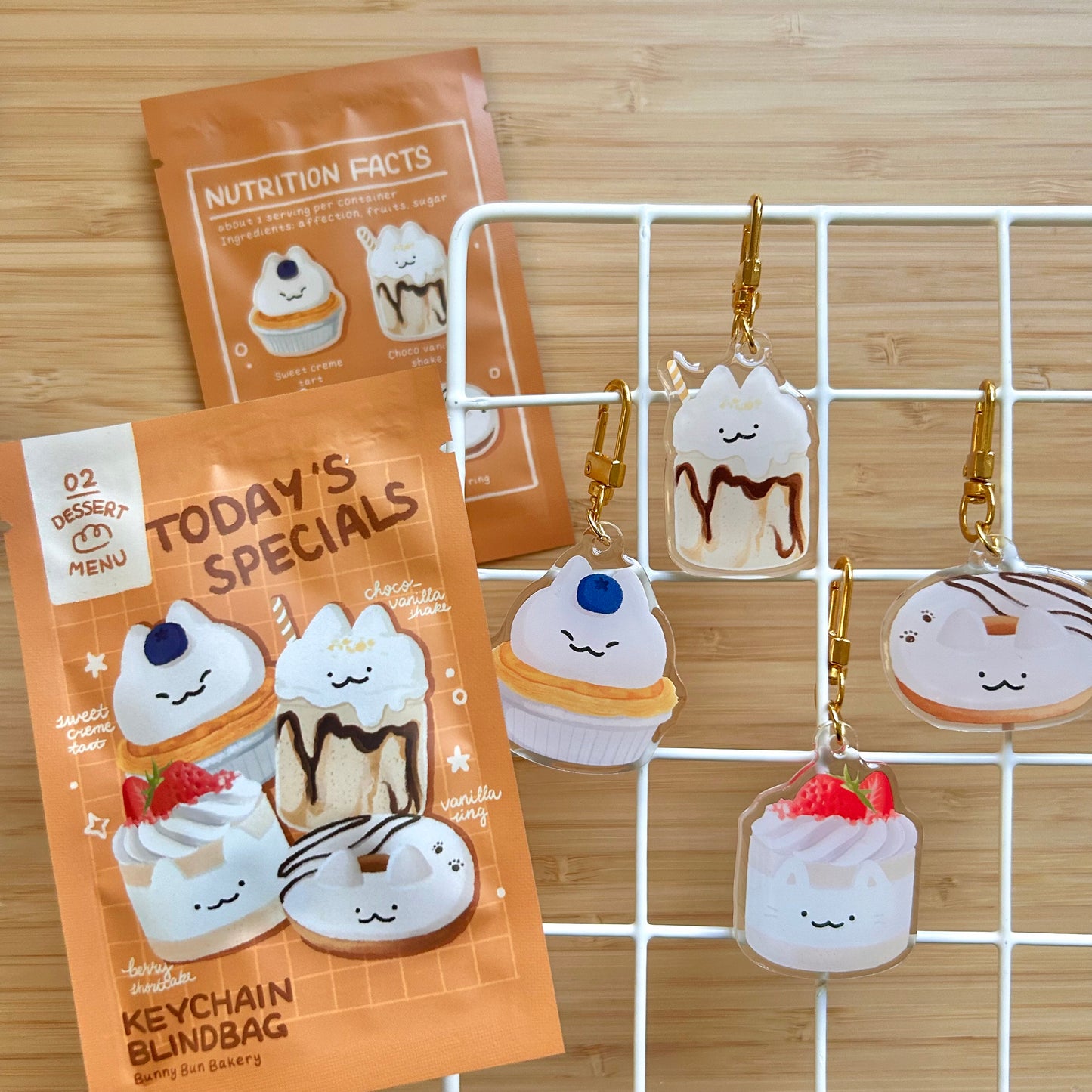 Today's Specials Series 2 | acrylic keychain blind bag
