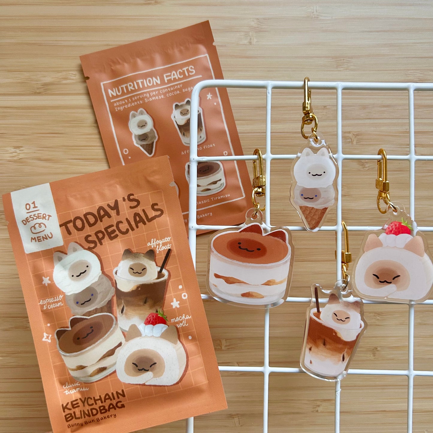 Today's Specials Series 1 | acrylic keychain blind bag