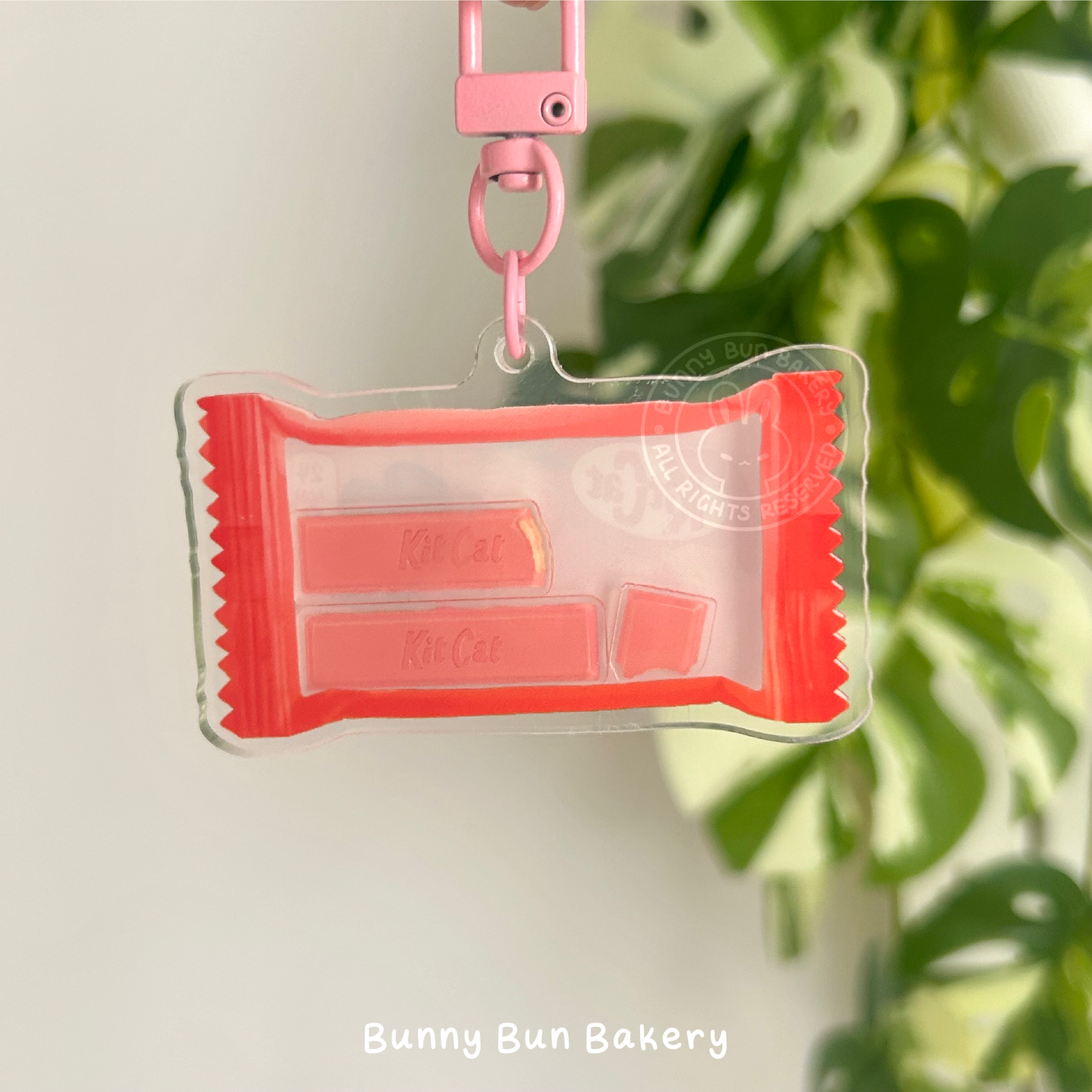 KitCat | acrylic shaker keychain