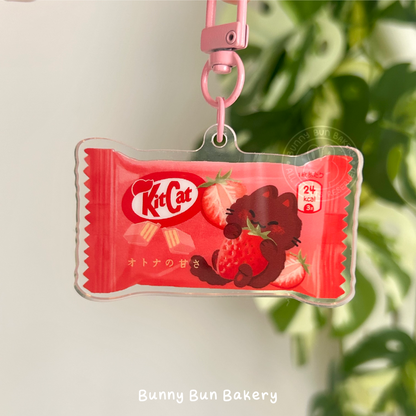 KitCat | acrylic shaker keychain