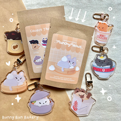 Munchy Meows Keychain Blind Bag