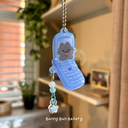 Love on the Line | Matching Acrylic Dangle Keychains