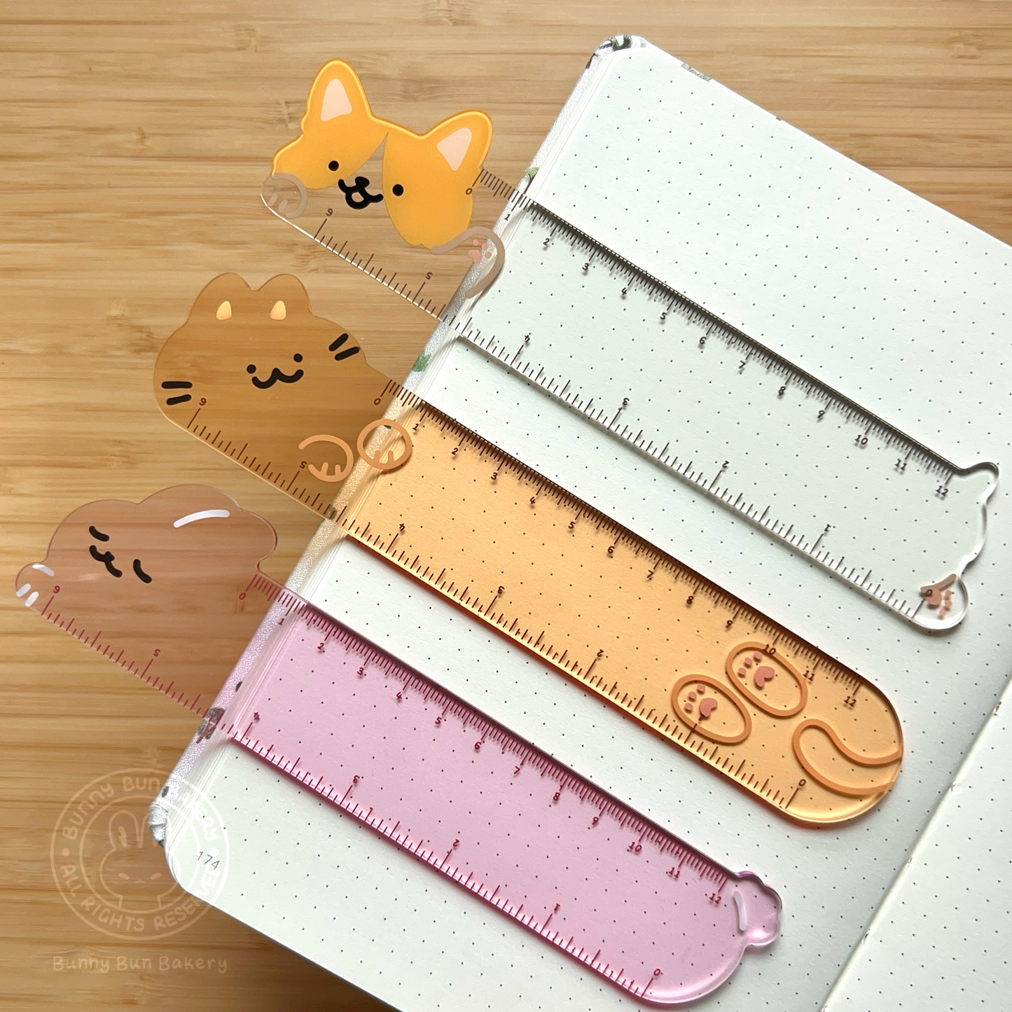 Pawfect Precision Acrylic Ruler