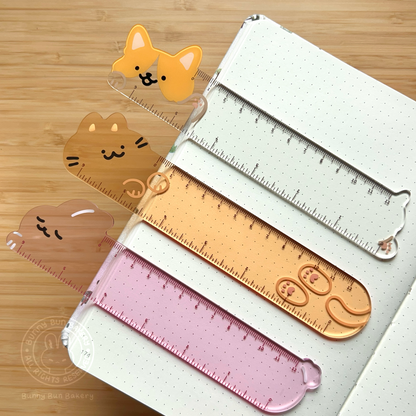 Pawfect Precision Acrylic Ruler