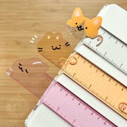 Pawfect Precision Acrylic Ruler