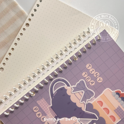 Tiny Tea Party | A5 Notebook Removable Pages