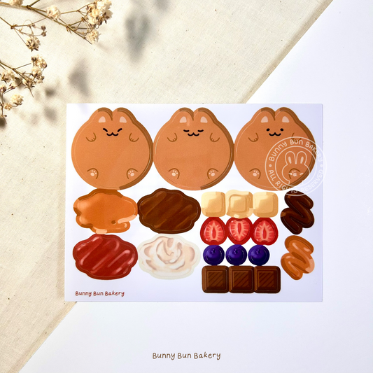 DIY Maple Stack  | Glossy vinyl sticker sheet