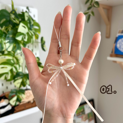 Ribbons and Gems | Handmade Bow Charms