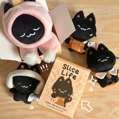 Coal the Rizz Cat | Slice of Life Plush Blind Box