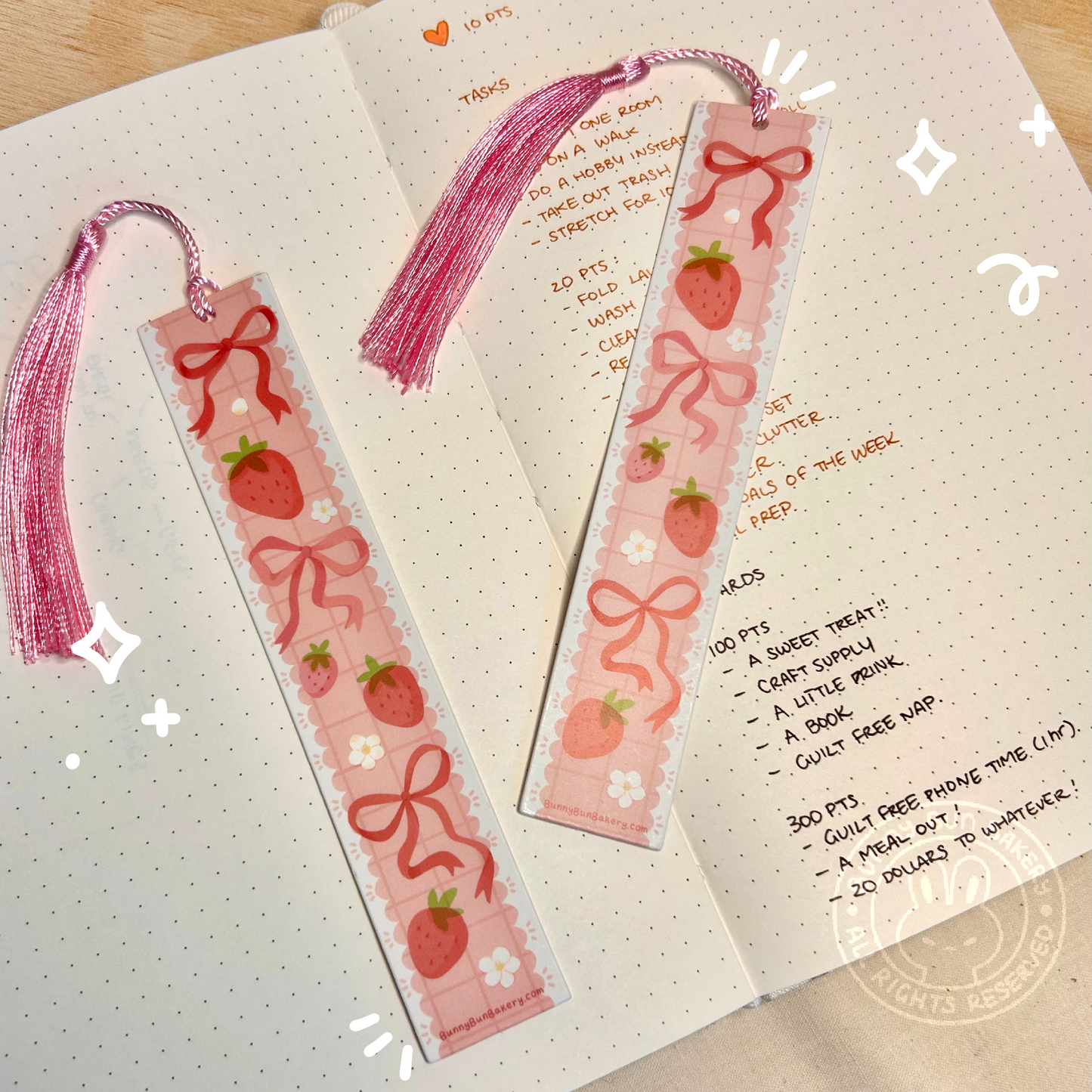 Bookmark Collection | matte with tassels