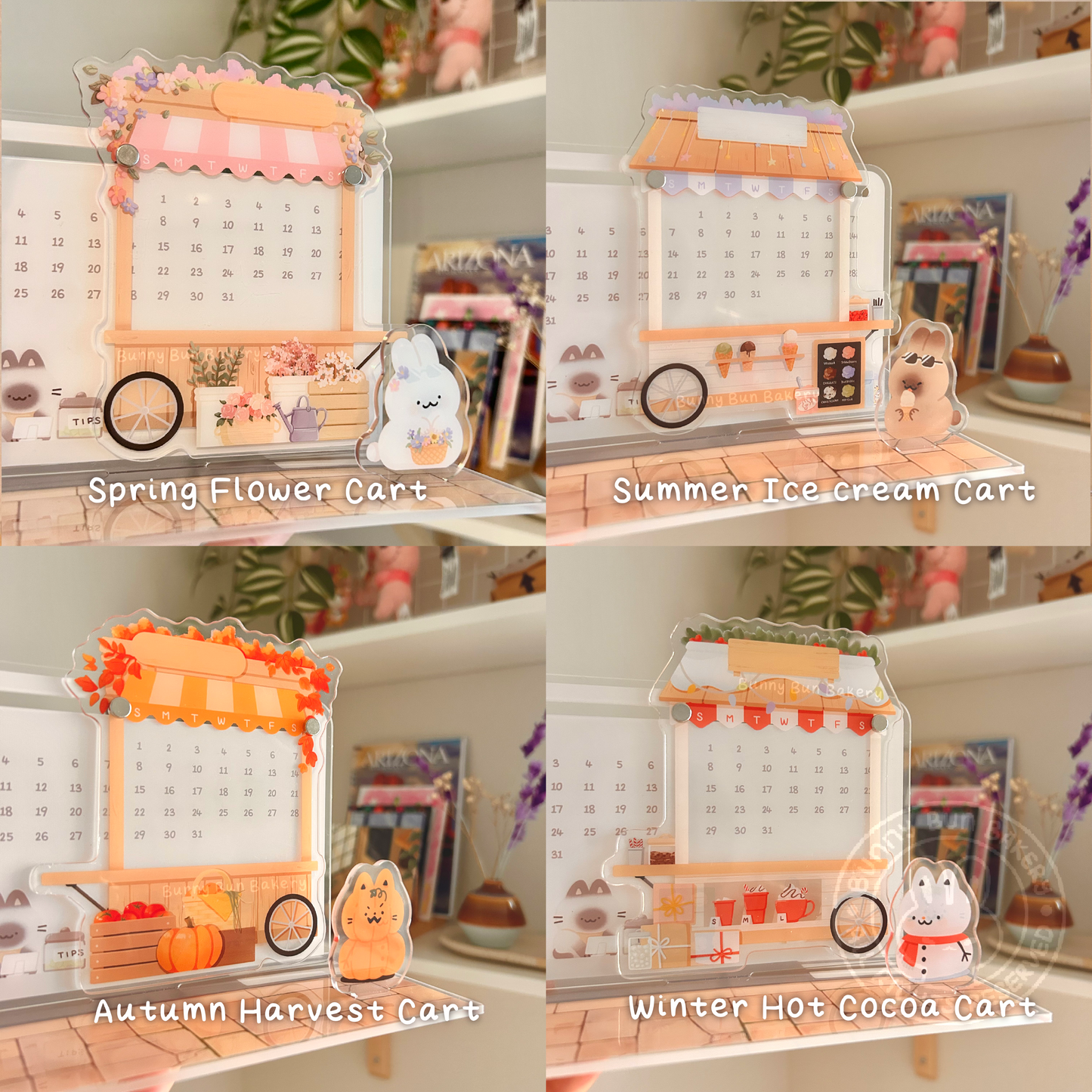 Seasonal Stands | Never Expiring Calendar Standee